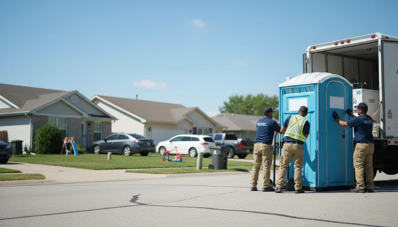 Standard Porta Potty Rentals in Monument, KS near me